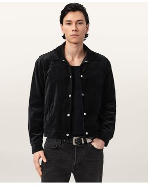 AllSaints Boulevard Cotton Jacket - Black