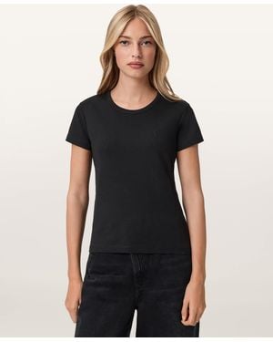 AllSaints Stevie Ramskull T-Shirt - Black