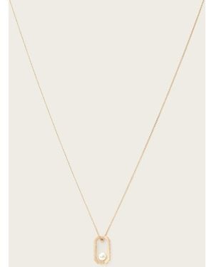 AllSaints Ellie Hex Necklace - Natural