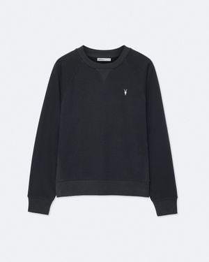 AllSaints Harlow Ramskull Raglan Sweatshirt - Blue