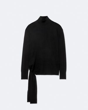 AllSaints Tilley Relaxed-Fit Merino Wool Jumper - Black