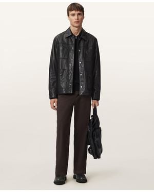 AllSaints Juku Loose Fit Trousers - Black