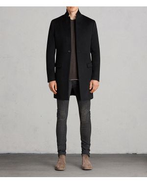 AllSaints Bodell Wool Tailored Coat - Black