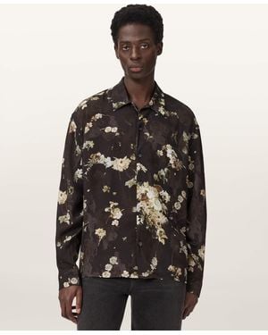 AllSaints Armada Long Sleeve Shirt - Black