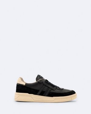AllSaints Regan Classic Basketball Trainers - White
