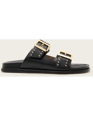AllSaints Allsaints Magda Stud Sandals - Black