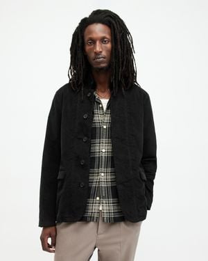 AllSaints Dillon Corduroy Blazer - Black