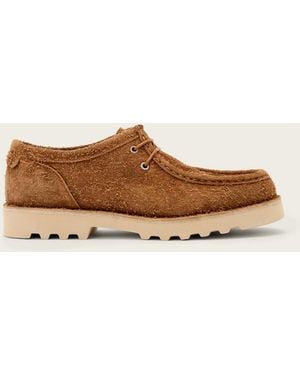 AllSaints Leather Skiff Apron Shoes, /Us 8/Eu 41 - Brown