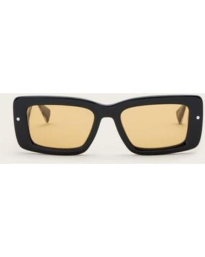 AllSaints Cordie Rectangular Shaped Sunglasses - Natural