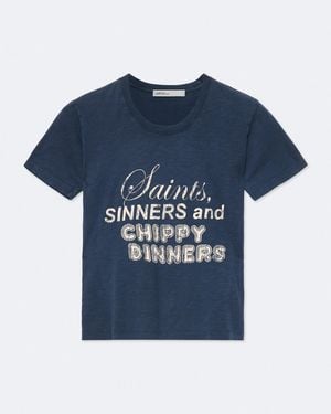 AllSaints Chippy Hela Slim-Fit T-Shirt - Blue