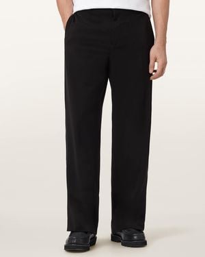 AllSaints Halla Wide Leg Trousers - Black