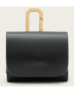 AllSaints Airpod Leather Case - Natural
