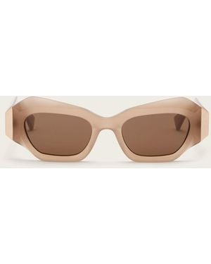 AllSaints Thea Cat Eye Sunglasses - Natural