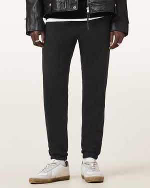 AllSaints Raven Cuffed Slim Fit Ramskull Joggers - Black