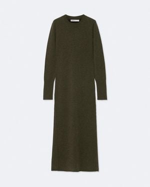 AllSaints Erith Merino Wool Maxi Dress - Green