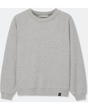 AllSaints Kaia Relaxed Raglan Sweatshirt - Grey