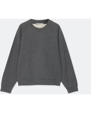 AllSaints Kaia Relaxed Raglan Sweatshirt - Grey