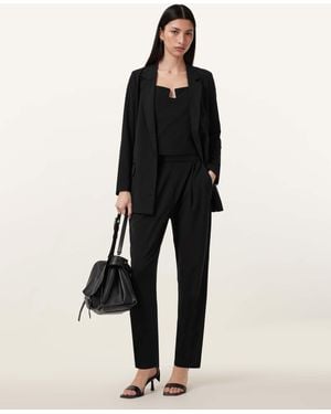 AllSaints Aleida Lightweight Tri Pants - Black