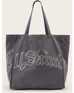AllSaints Decent Large Tote Bag - Gray