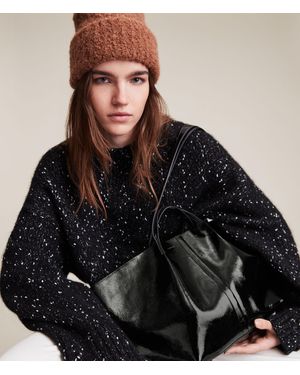 AllSaints Odette East West Tote Bag - Black