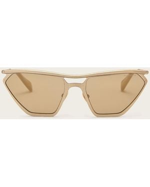 AllSaints Hali Cat Eye Sunglasses - Natural