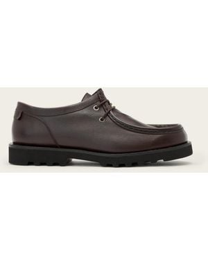 AllSaints Skiff Apron Leather Shoes - White
