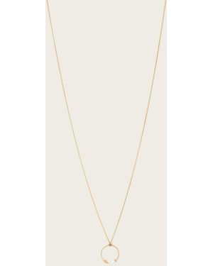 AllSaints Hazel Chain Necklace - Natural