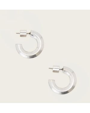 AllSaints Maeve Medium Post Back Earrings - Natural