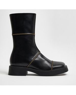 E8 By Miista Dahlia Mid Boots - Black