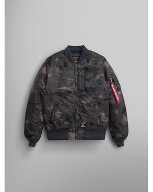 Alpha Industries Ma-1 Mod Bomber Jacket - Black