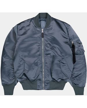 Alpha Industries Ma-1 3m Base Flight Jacket - Blue