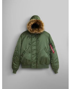 Alpha Industries N-2b Short Waist Parka (heritage) - Green