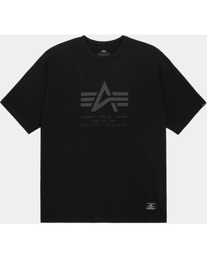Alpha Industries Relaxed Coorindates Tee - Black
