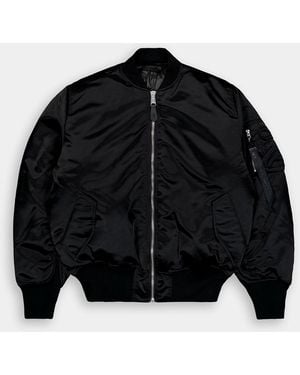 Alpha Industries Ma-1 3m Base Flight Jacket - Black