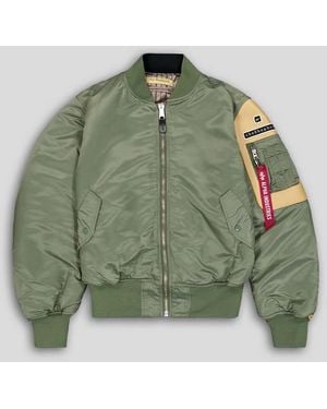 Alpha Industries Alpha X Undercover The Shepherd Ma-1 Bomber Jacket - Green
