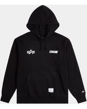 Alpha Industries Chadie X Alpha Jet Stream Hoodie - Black
