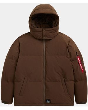 Alpha Industries Puffer Parka - Brown
