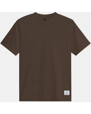 Alpha Industries Essential Tee - Brown