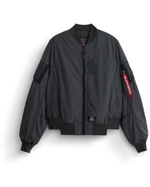 Alpha Industries L-2B Dotted Camo Flight Jacket in Gray for