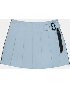 PEGGY GOU X Alpha Mini Wrap Skirt - Blue