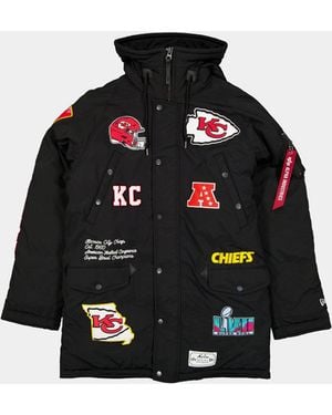 KTZ Kansas City Chiefs X Alpha X N-3b Parka - Black