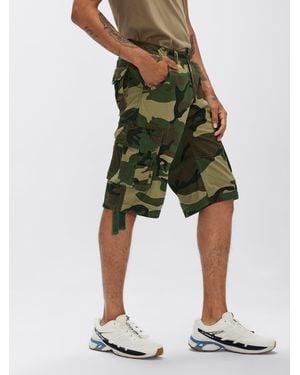 Alpha Industries Jet Short Camo - Green