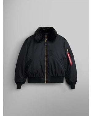 Alpha Industries B-15 Bomber Jacket (heritage) - Black