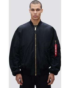 Alpha Industries L-2b Loose Bomber Jacket - Black