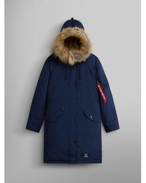 Alpha Industries Elyse Gen Ii Parka Womens - Blue