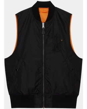 Alpha Industries Ma-1 Oxford Vest - Black