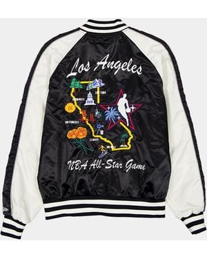 KTZ Nba All Star Game X X Alpha Ma-1 Bomber Jacket - Black