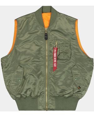 Alpha Industries Ma-1 Vest (heritage) - Green
