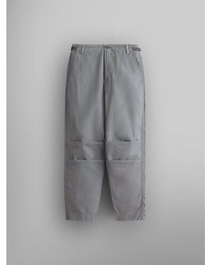 Alpha Industries Women's Barrel Leg Pants - Gray