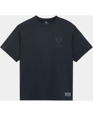 Alpha Industries Essential Battlewash Air Corps Tee - Blue